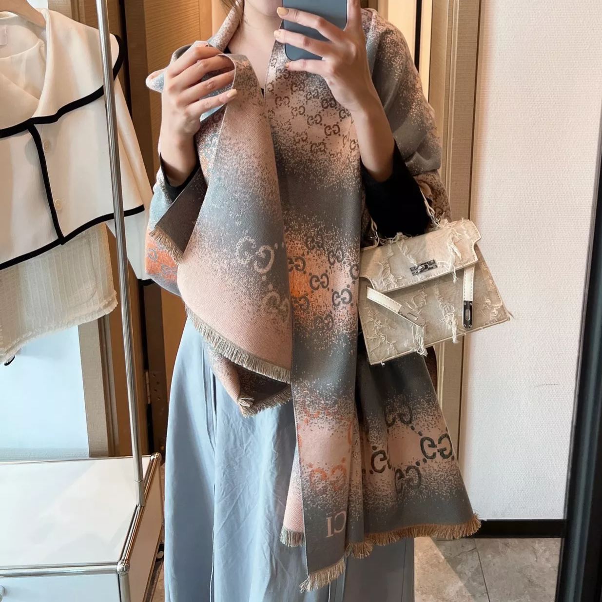 Individuality Ombre Cashmere Scarf
